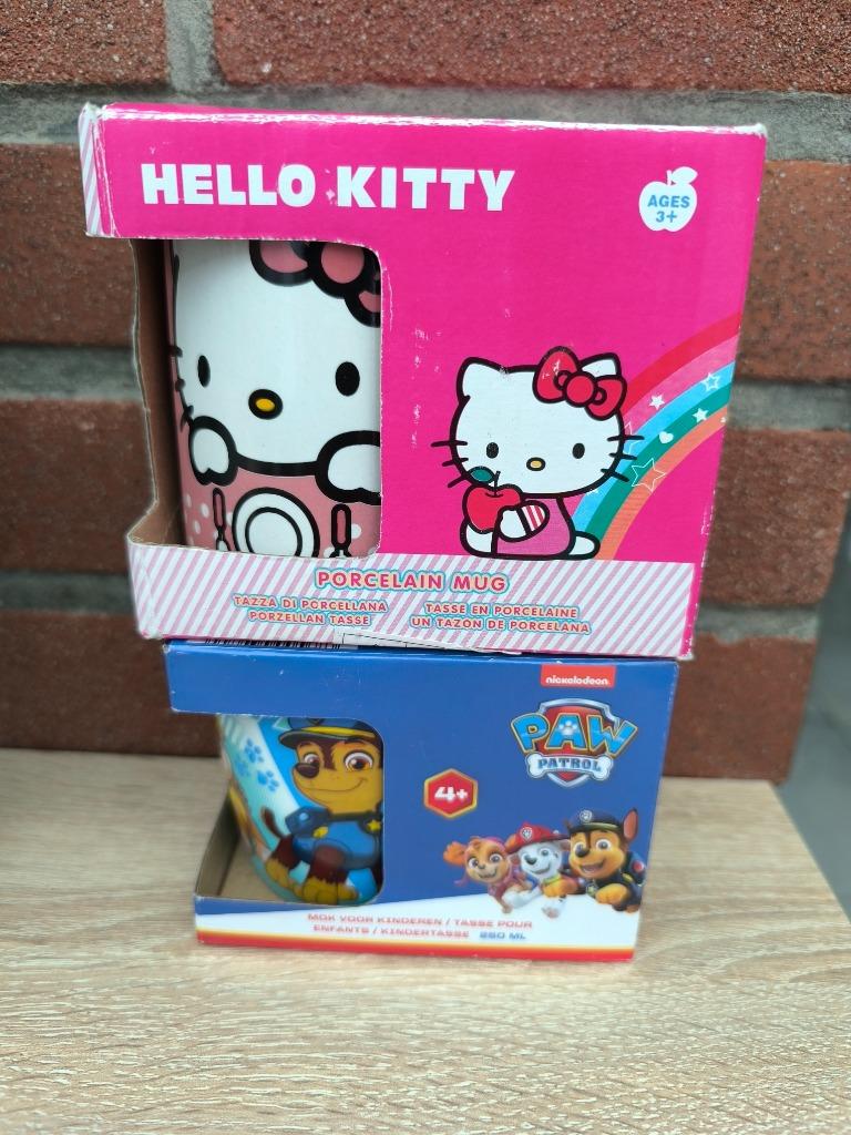 Hello Kitty mok OF Paw Patrol mok (beide in originele doos), Ophalen of Verzenden, Nieuw