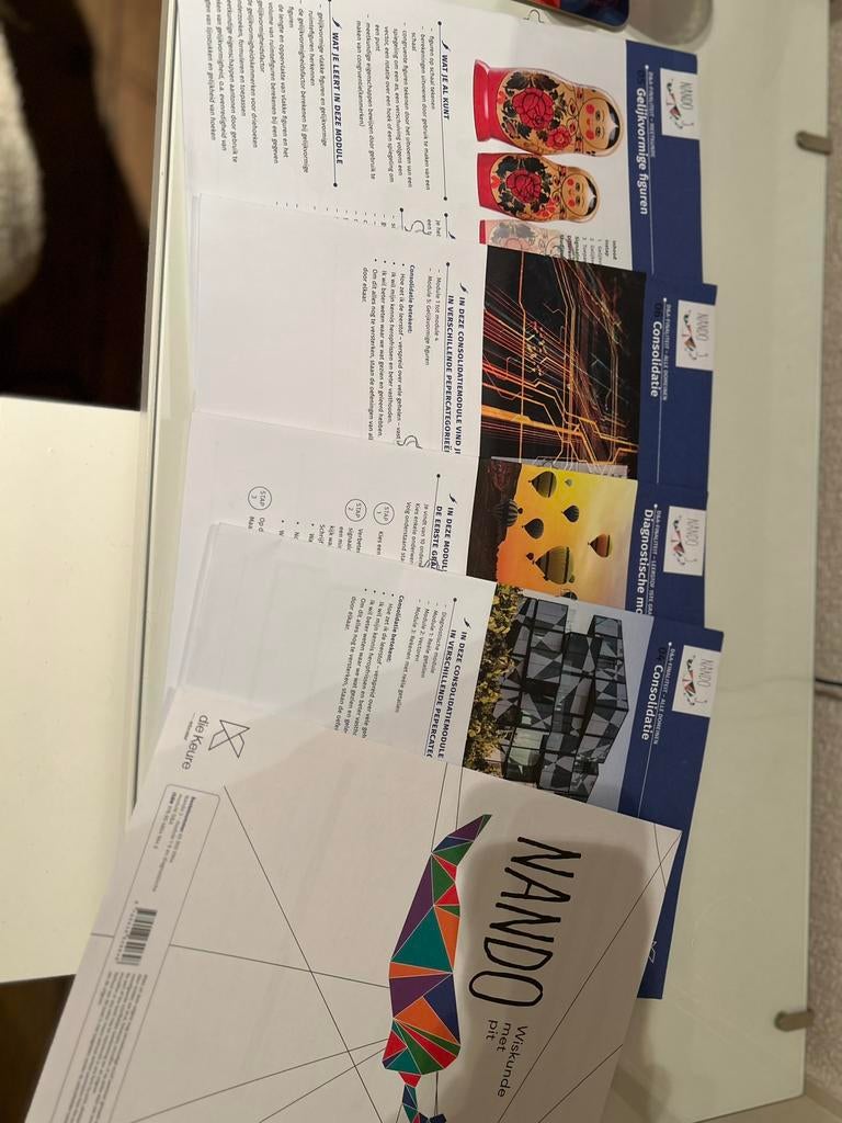 Wiskunde Nando consolidatiemodules, Boeken, Ophalen, Zo goed als nieuw