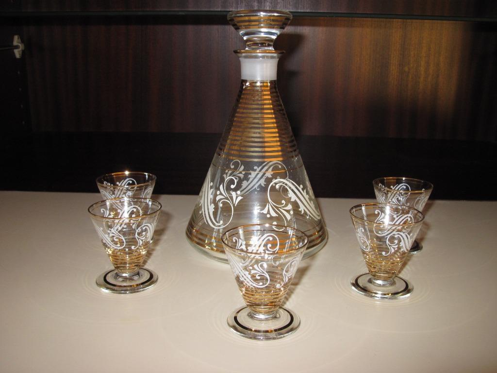 Ancien service à liqueur année 50/60, Enlèvement ou Envoi