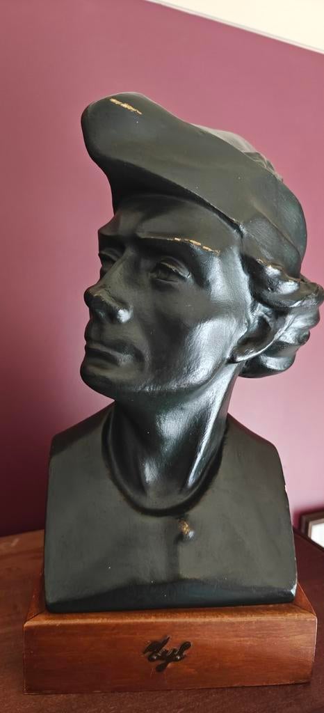 Borstbeeld Tijl Uilenspiegel., Antiek en Kunst, Ophalen