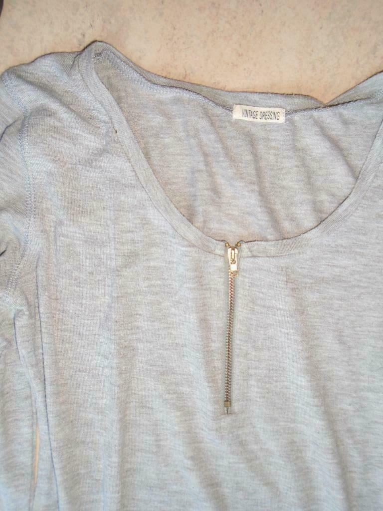 T SHIRT"VINTAGE DRESSING" T 36, Gris, Enlèvement ou Envoi, Taille 36 (S), Comme neuf