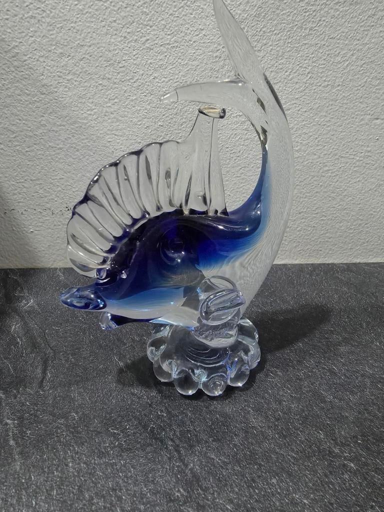 Glazen vis, Antiek en Kunst, Ophalen of Verzenden