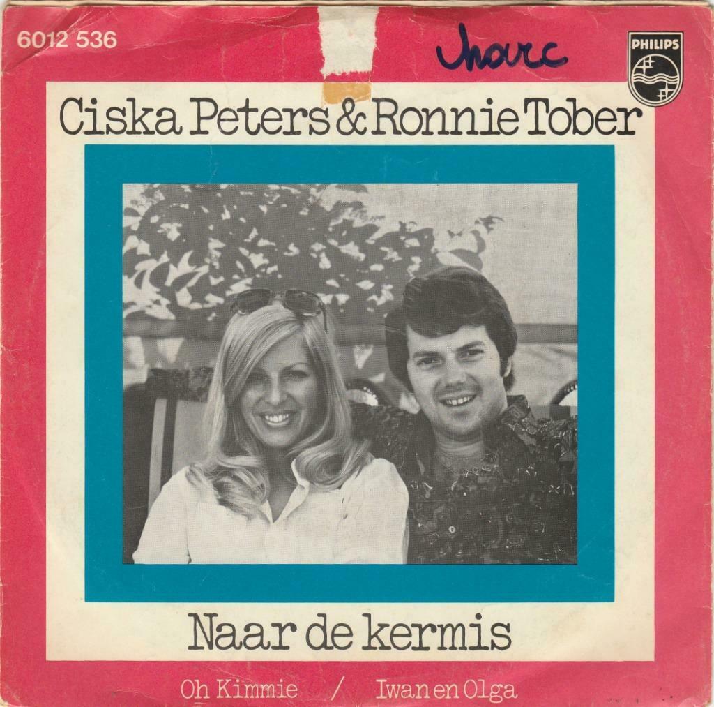 45T: Ciska Peters/ Ronny Tober: Naar de kermis, Ophalen of Verzenden, Gebruikt, Overige formaten