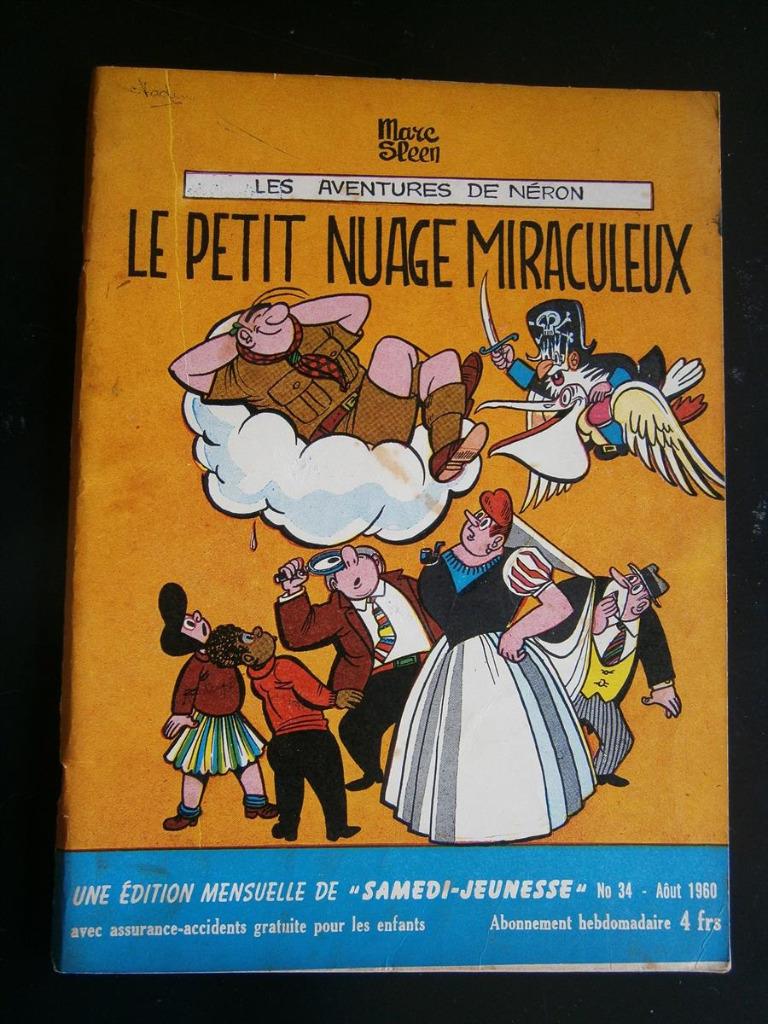 Nero Le petit Nuage Miraculeux, Boeken, Stripverhalen, Gelezen, Eén stripboek, Verzenden