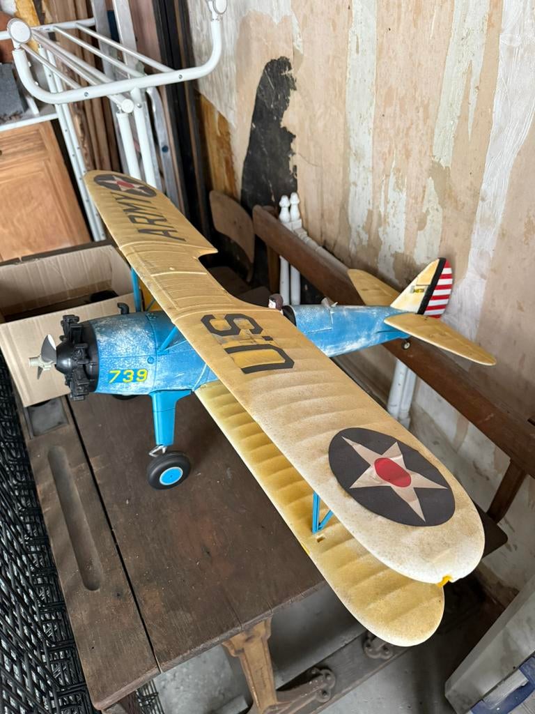 Modelvliegtuig stearman PT 17, Hobby en Vrije tijd, Ophalen