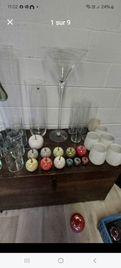 decoratieve glazen vazen voor elke gelegenheid, Ophalen, Overige kleuren, 50 tot 75 cm, Glas