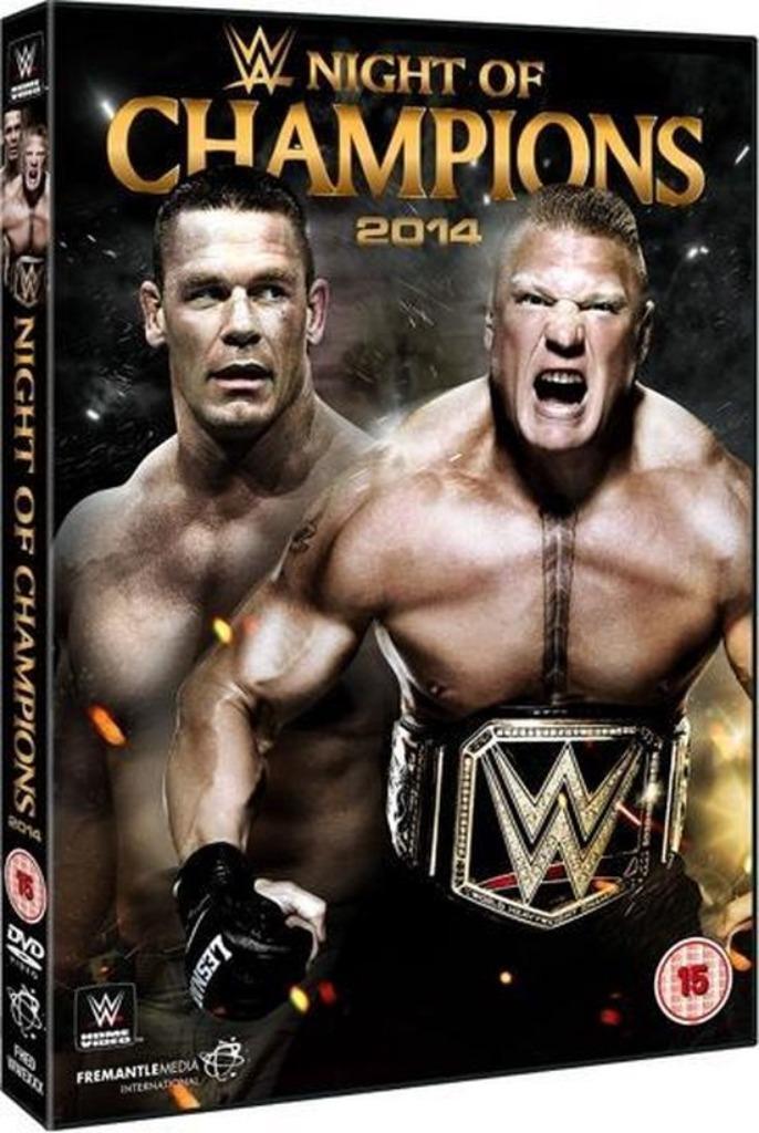 Wwe night of the  champions 2014 dvd, Cursus of Instructie, Vanaf 16 jaar, Vechtsport, Ophalen of Verzenden