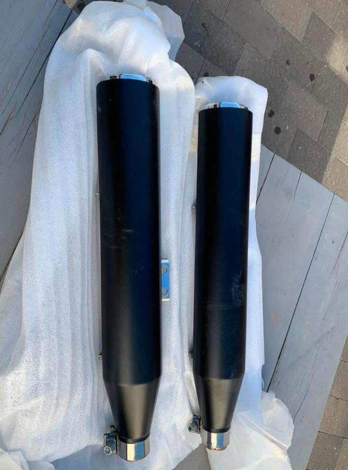 Harley low rider s uitlaat dempers, Ophalen, Gebruikt