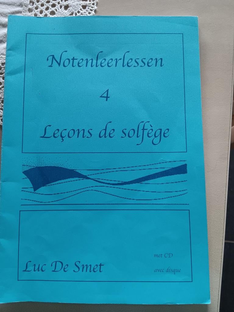 Notenleerboeken, Enlèvement, Comme neuf, Livre