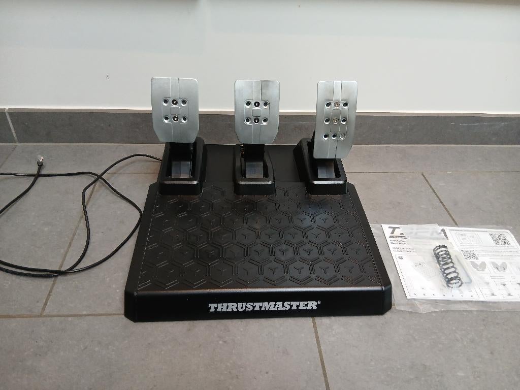 Thrustmaster t3pm pedals, Games en Spelcomputers, Spelcomputers | Sony Consoles | Accessoires, Ophalen, Gebruikt, Stuur of Pedalen
