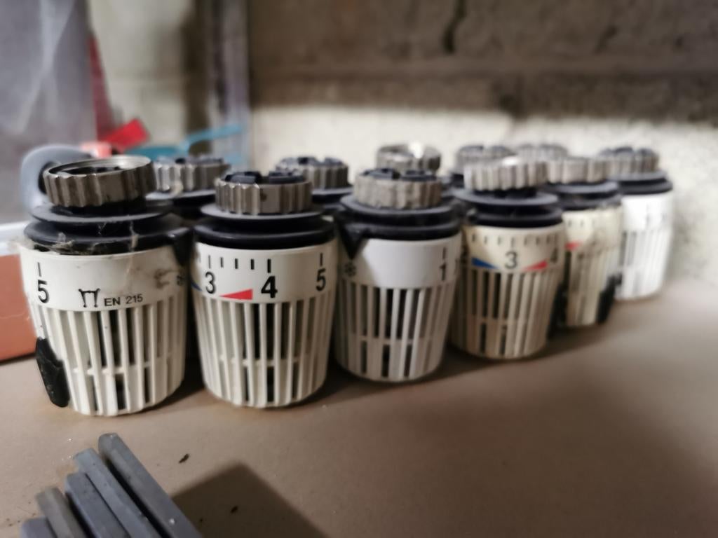 Vannes thermostatiques le lot complet, Enlèvement