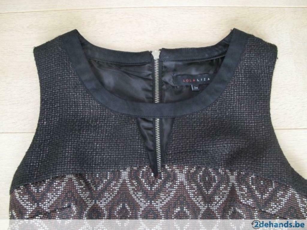 Kleedje Lola Liza maat 34, Ophalen of Verzenden, Zo goed als nieuw, Maat 34 (XS) of kleiner, Bruin