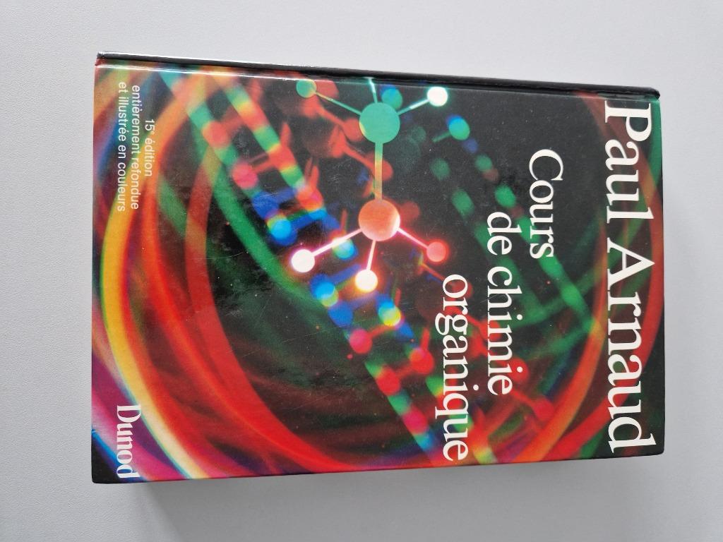 Cours de chimie organique, Enlèvement ou Envoi, Utilisé