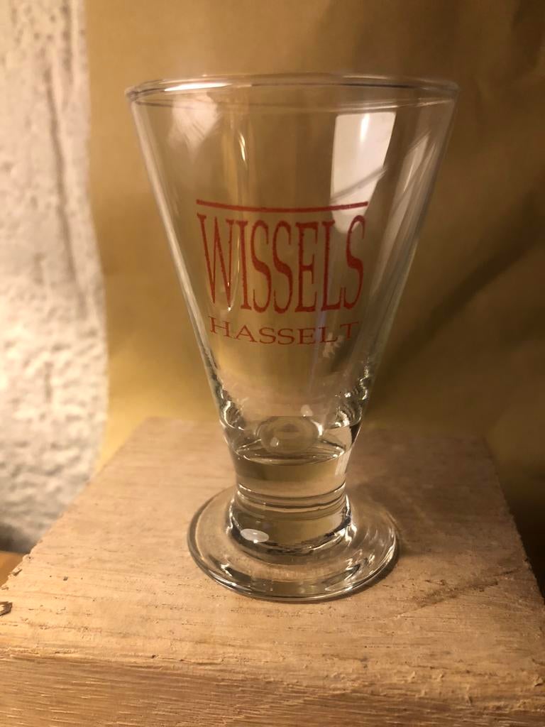 WISSELS hasselt jenever glas, Envoi, Utilisé, Autres types