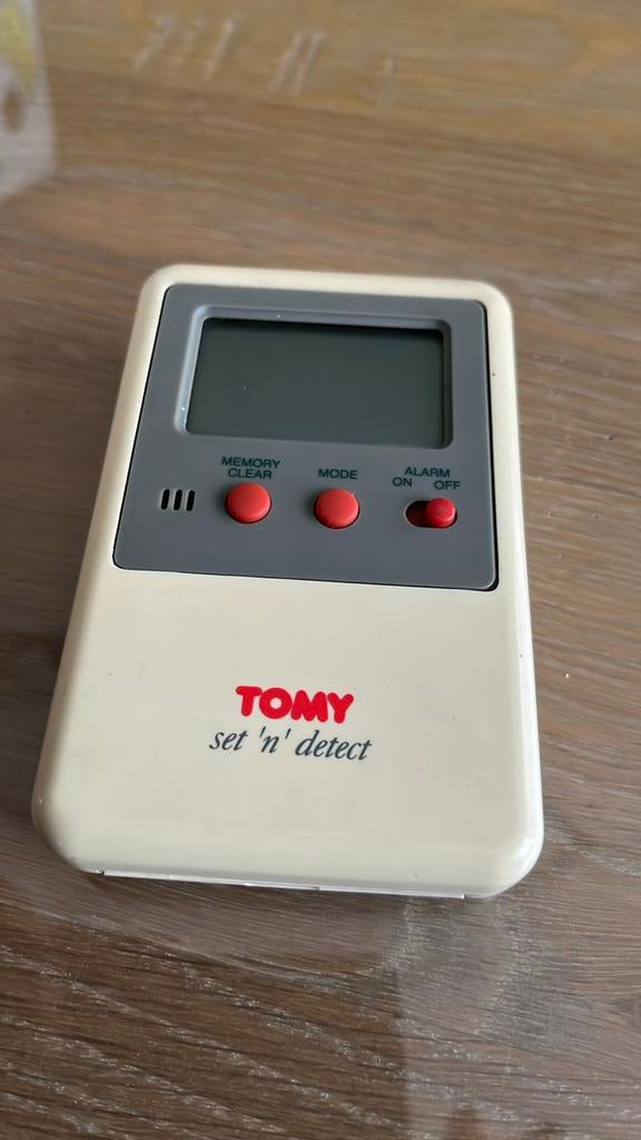 Digitale thermometer merk tomy, Ophalen of Verzenden, Zo goed als nieuw, Temperatuur