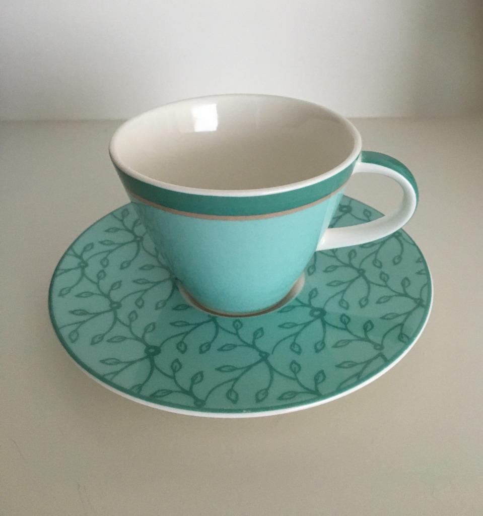 Koffie of thee kop, mok + bordje Villeroy&Boch, Nieuw, Ophalen of Verzenden, Overige stijlen, Kop(pen) en/of Schotel(s)