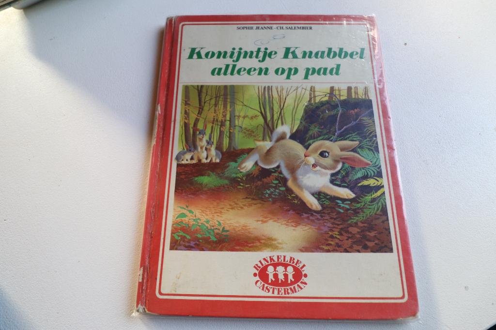 Konijntje knabbel op pad / Rinkelbel reeks Casterman, Boeken, Gelezen, Fictie algemeen, Verzenden, Jongen of Meisje