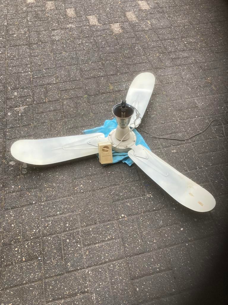 Plafondventilator, ventilator voor garage, werkplaats …, Enlèvement, Utilisé, Ventilateur