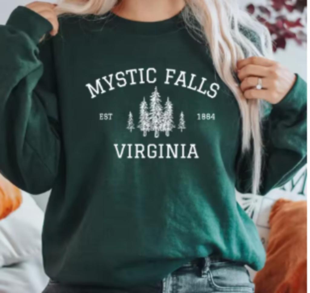 Pull de luxe pour femme Mystic Falls Virginia