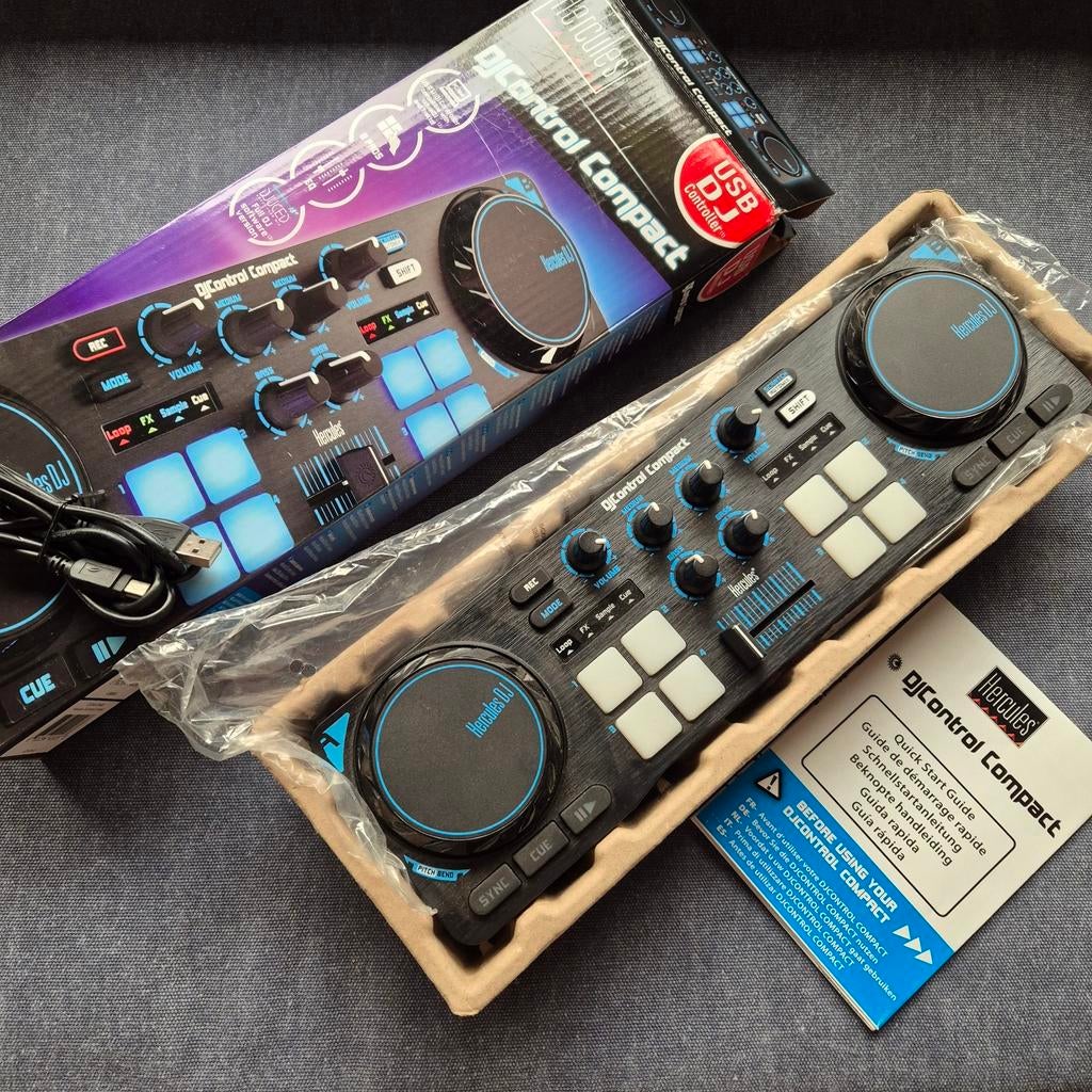 Dj control compact Hercules, Muziek en Instrumenten, Ophalen of Verzenden, Draaitafel
