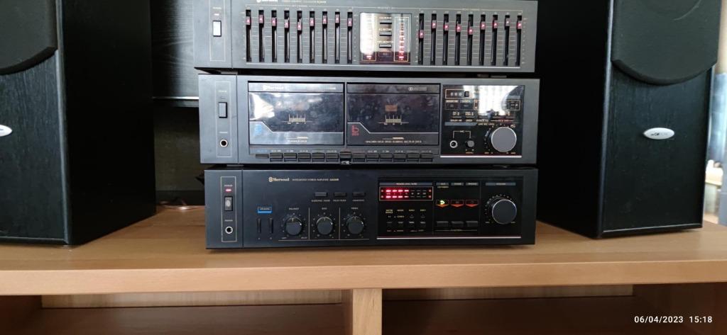 Ensemble HIFI SHERWOOD, TV, Hi-fi & Vidéo, Enlèvement, Utilisé, Haut-parleurs, Autres marques