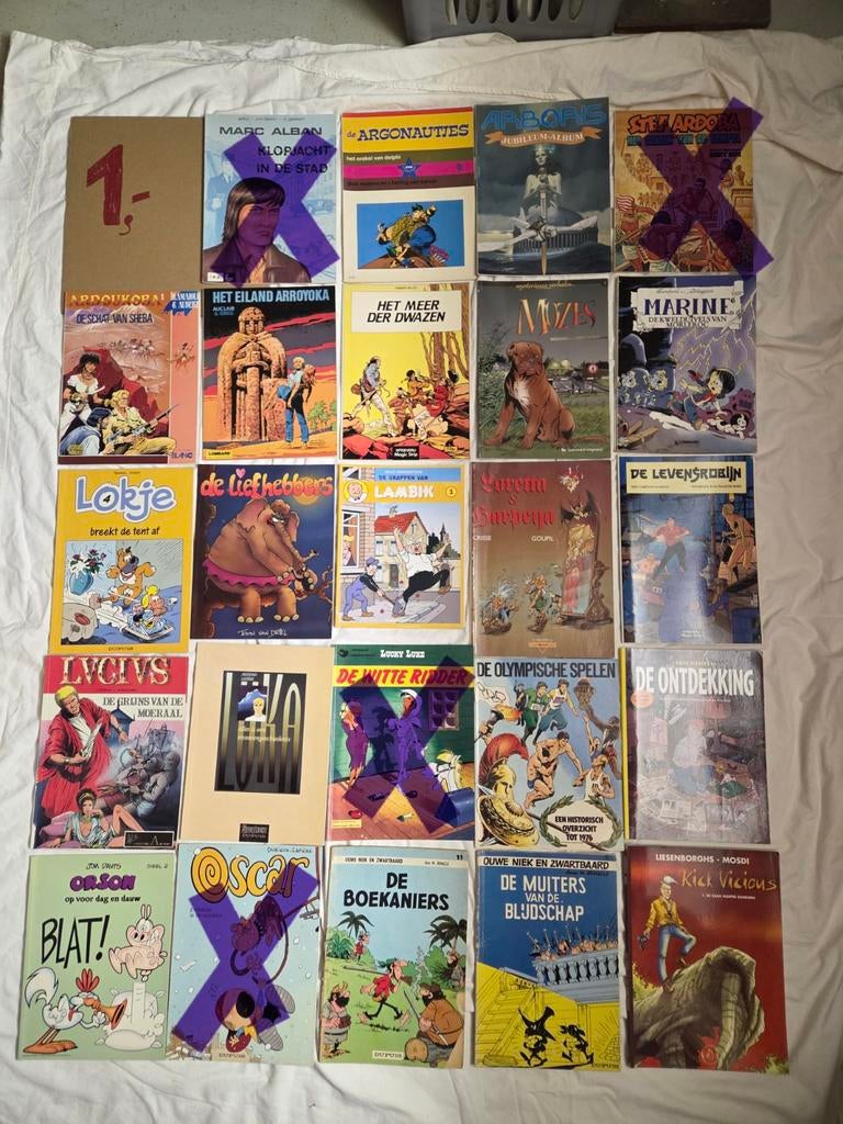 Diverse strips    1,- per stuk  10 voor 8,-, Boeken, Ophalen of Verzenden