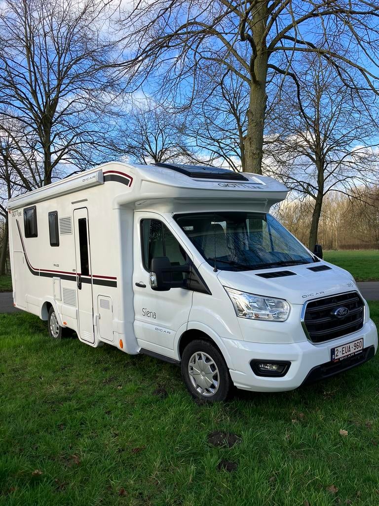Mobilhome/camper 2024 Ford Giottiline Siena 395 170pk autom, Enlèvement