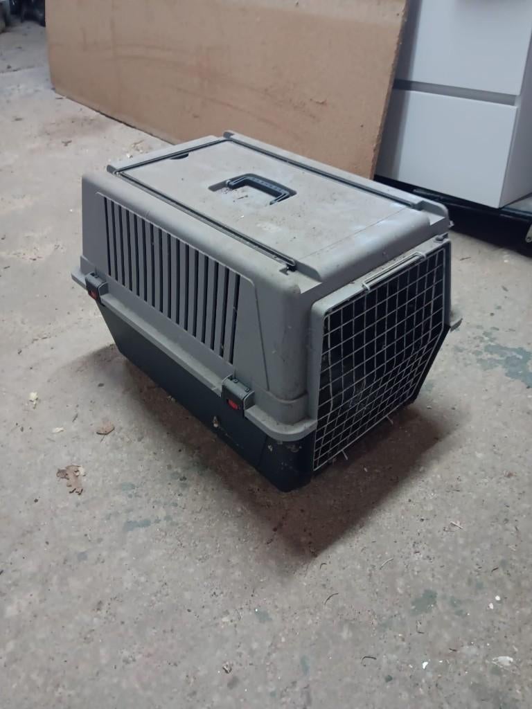 hondentransportbox / bench, Dieren en Toebehoren, Ophalen, Gebruikt