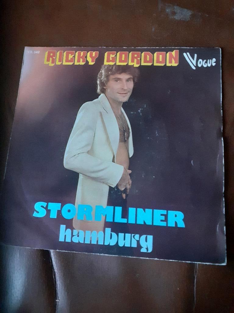 45T Ricky Gordon : Stormliner (Belpop), Cd's en Dvd's, Ophalen of Verzenden