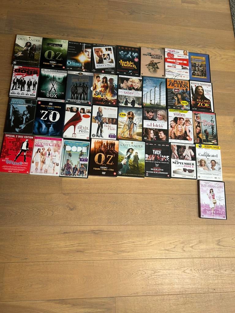 33 Dvd’s - 1€/dvd = 25€ voor totale lot, Cd's en Dvd's, Ophalen, Zo goed als nieuw, Overige genres