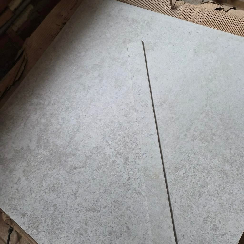 Plinthe de carrelage + ou - 60 m², Gris, Enlèvement, Autres types, Neuf