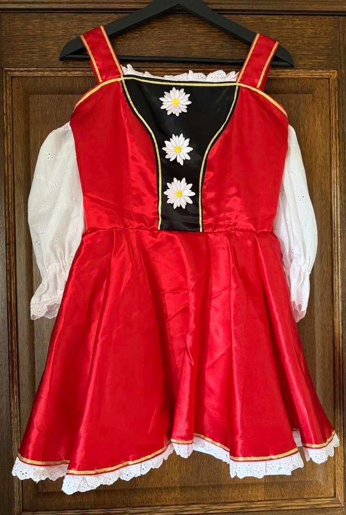 Tiroler jurk / bloemenmeisje, Ophalen, Zo goed als nieuw, Maat 36 (S), Kleding