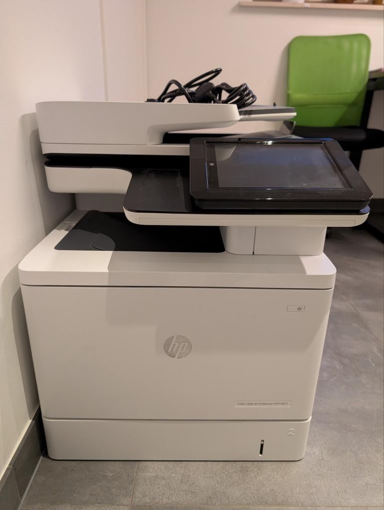 Multi functionele printer HP Laserjet MFP M577, Ophalen, Printer