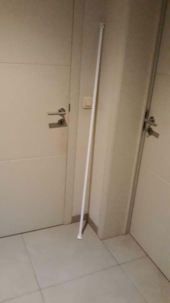 Tringles pour rideaux ( voir description), Enlèvement, Comme neuf, Blanc, 150 à 200 cm