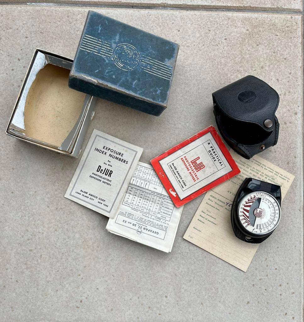 DuJur lichtmeter vintage, Ophalen, Gebruikt