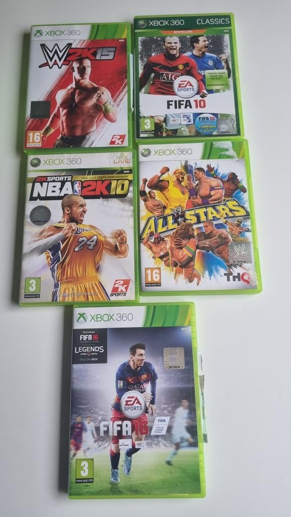 Xbox 360 sport games, Ophalen of Verzenden, Zo goed als nieuw, Sport