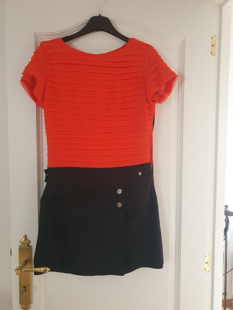 Jurk Karen Millen, Kleding | Dames, Maat 38/40 (M), Karen Millen, Oranje, Ophalen of Verzenden