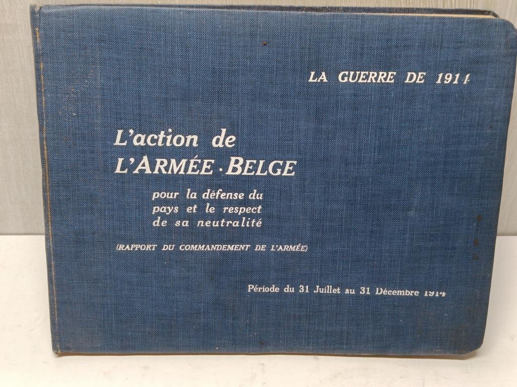 L'action de l'armée belge pendant la guerre de 1914, Livres, Enlèvement ou Envoi, Utilisé