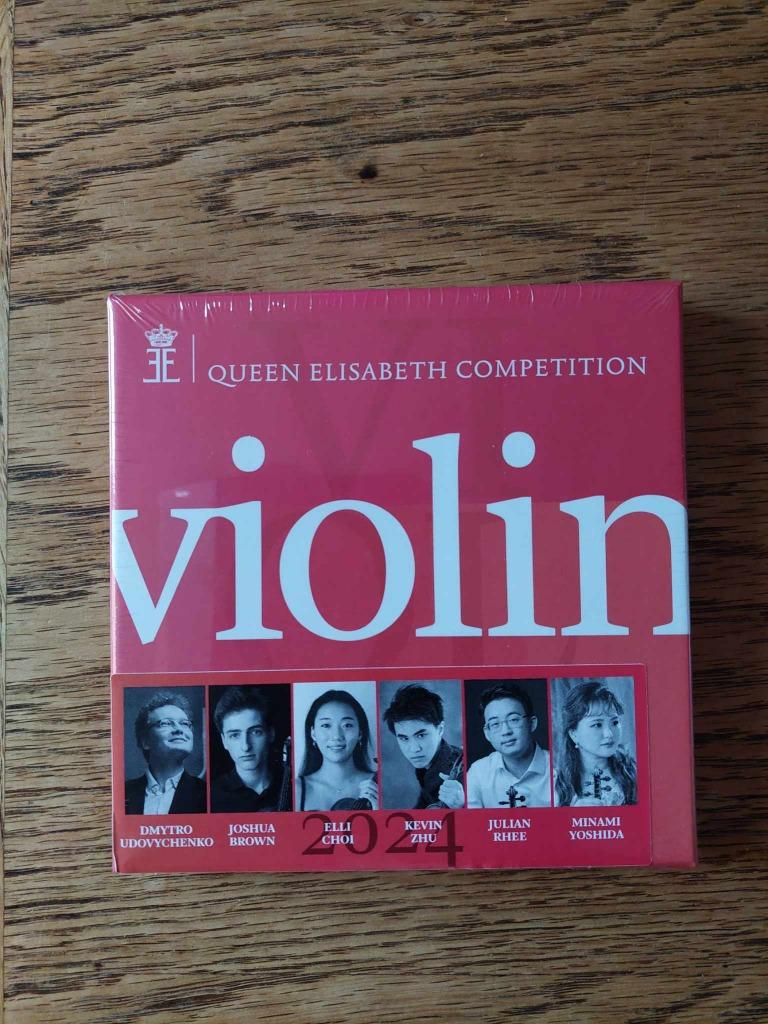 CD Queen Elisabeth competition violin 2024 coffret neuf  4cd, Enlèvement, Neuf, dans son emballage, Autres types, Coffret