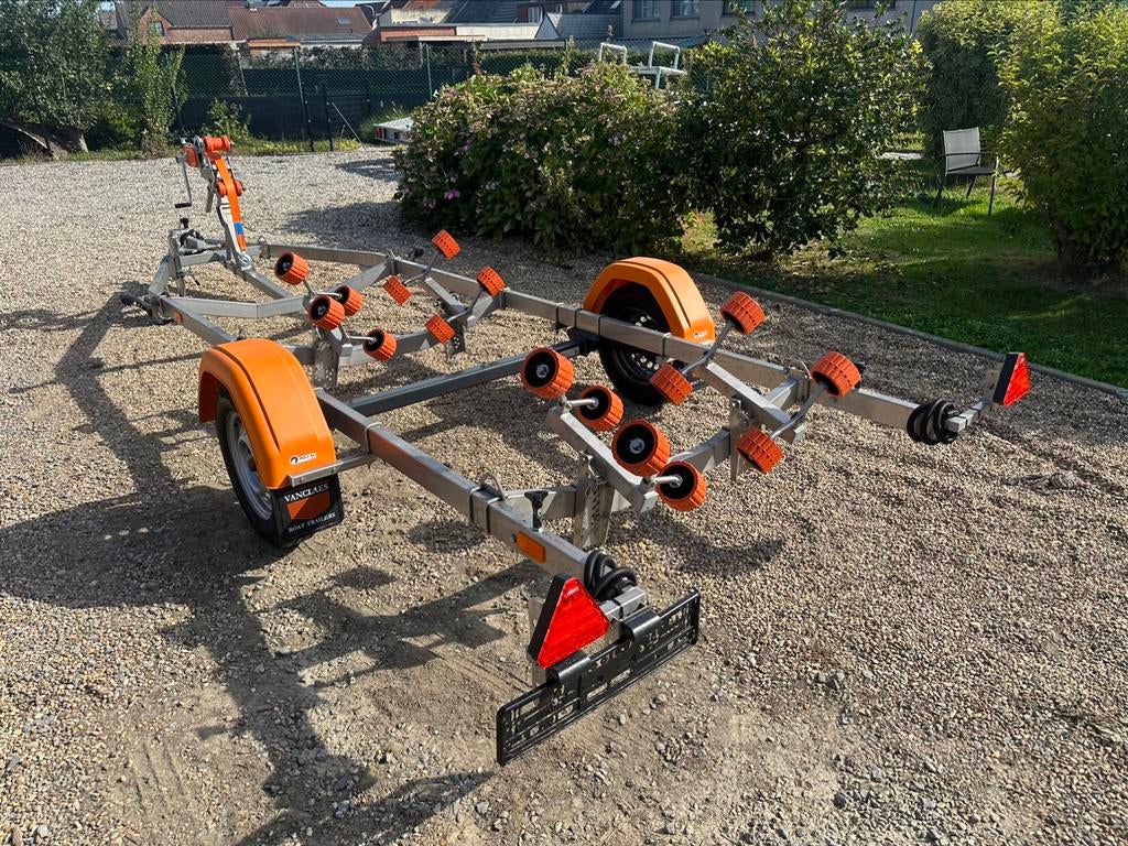 Nieuwe Vanclaes 750kg boottrailer, Enlèvement, Neuf, Moins de 6 mètres, Moins de 1 500 kg