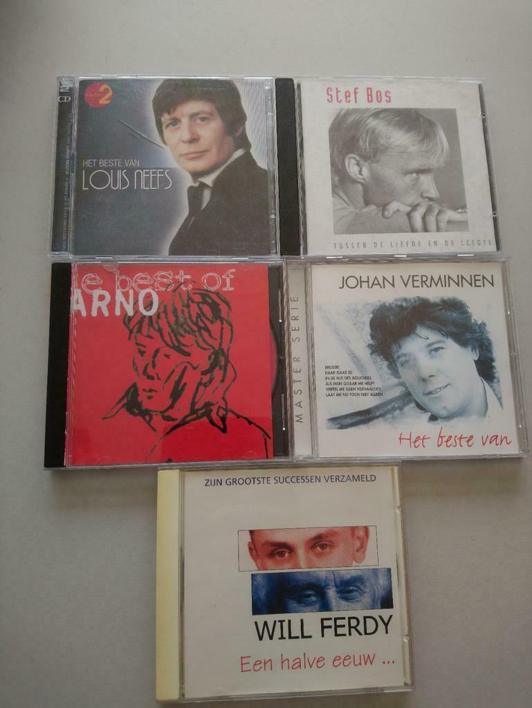 5 CDs o.a. Arno Stef Bos, Ophalen, Zo goed als nieuw