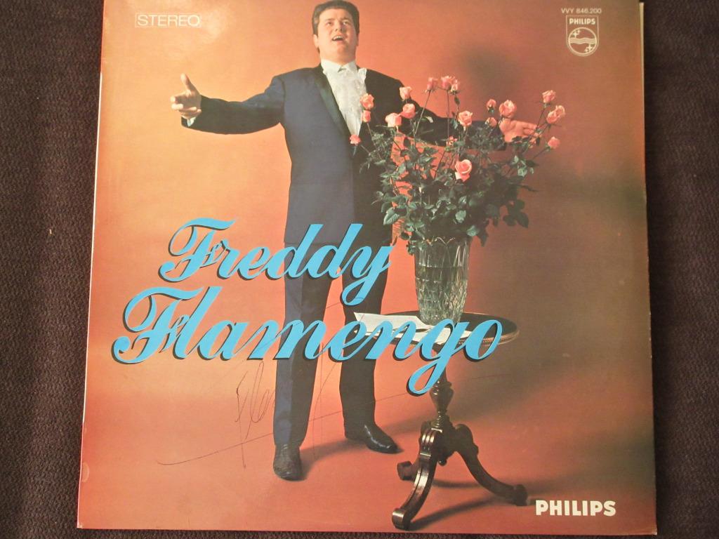 Freddy Flamengo (Kurt Fleming) -- gesigneerde LP, Enlèvement ou Envoi