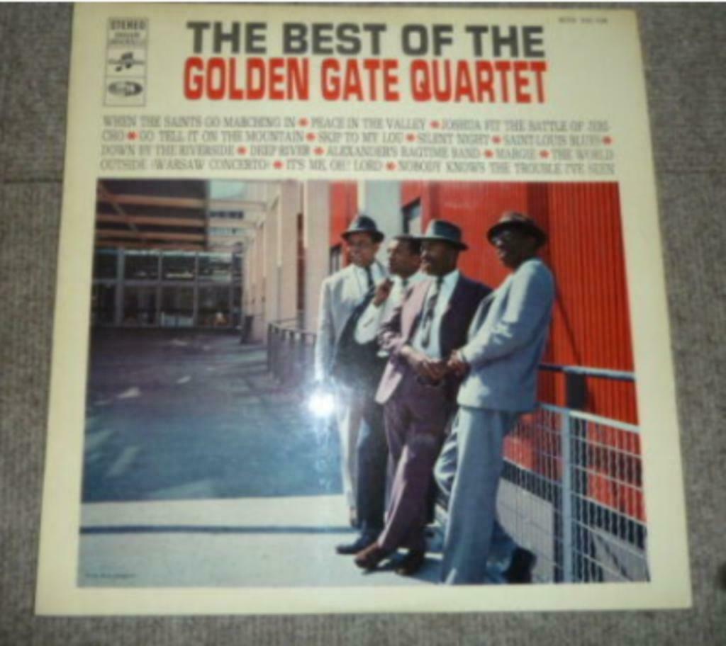 Vinyl LP The best of The Golden Gate Quartet, Ophalen of Verzenden