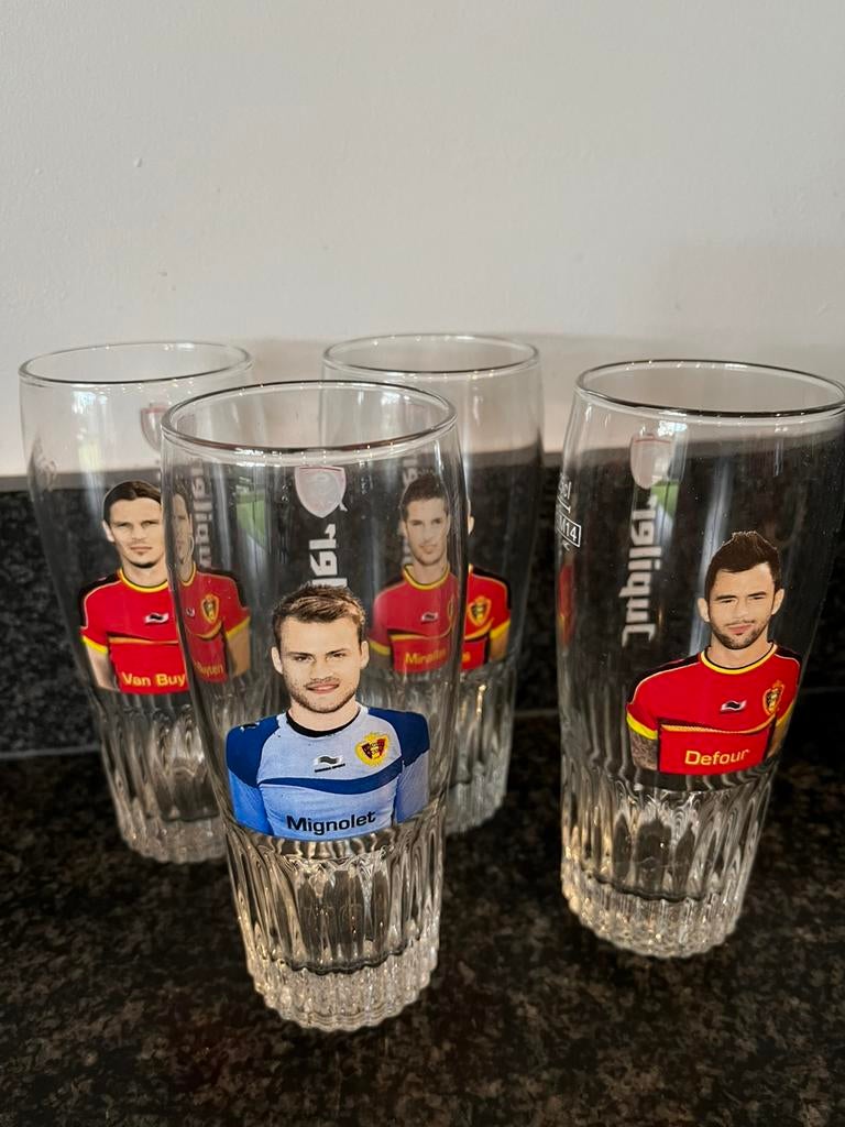 Bierglas Rode Duivel, Verzamelen, Ophalen of Verzenden, Nieuw, Bierglas