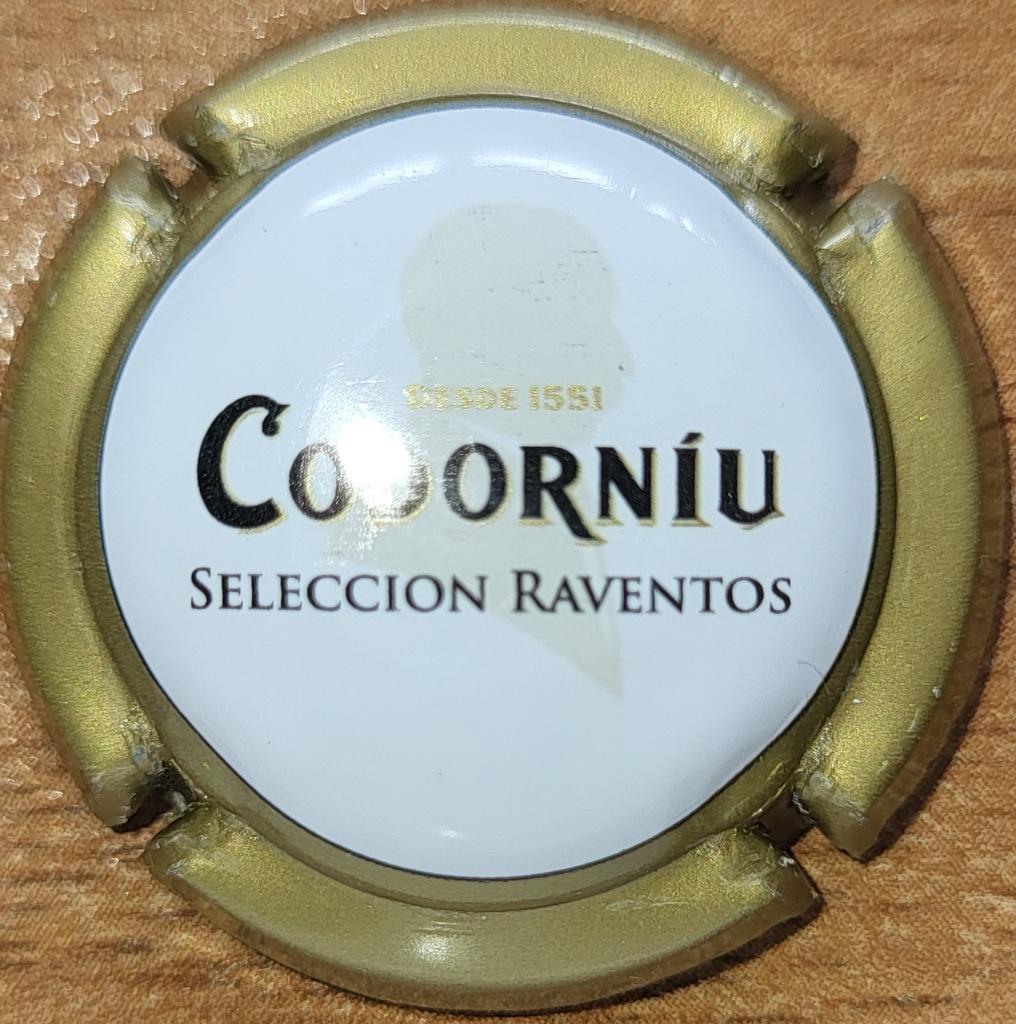 Capsule Cava d'Espagne CODORNIU blanc & kaki nr.20a, Ophalen of Verzenden, Nieuw, Spanje, Overige typen