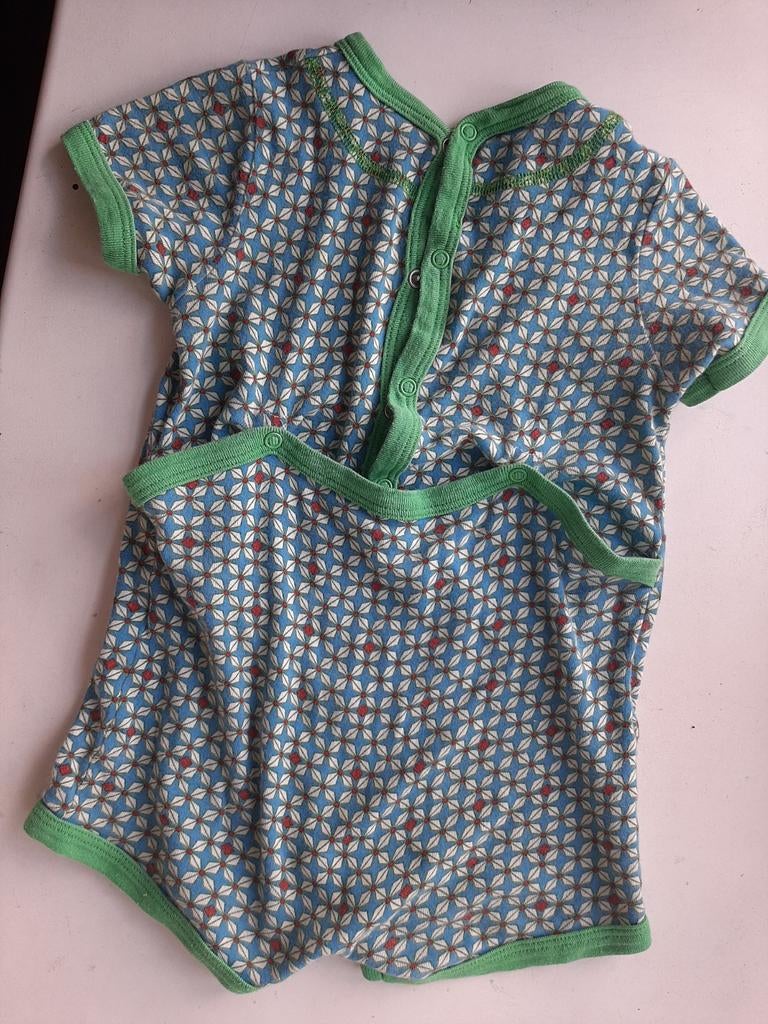 Retro stijl. Body PETIT BATEAU met korte mouw  18M, Kinderen en Baby's, Verzenden, Petit Bateau, Jongetje of Meisje