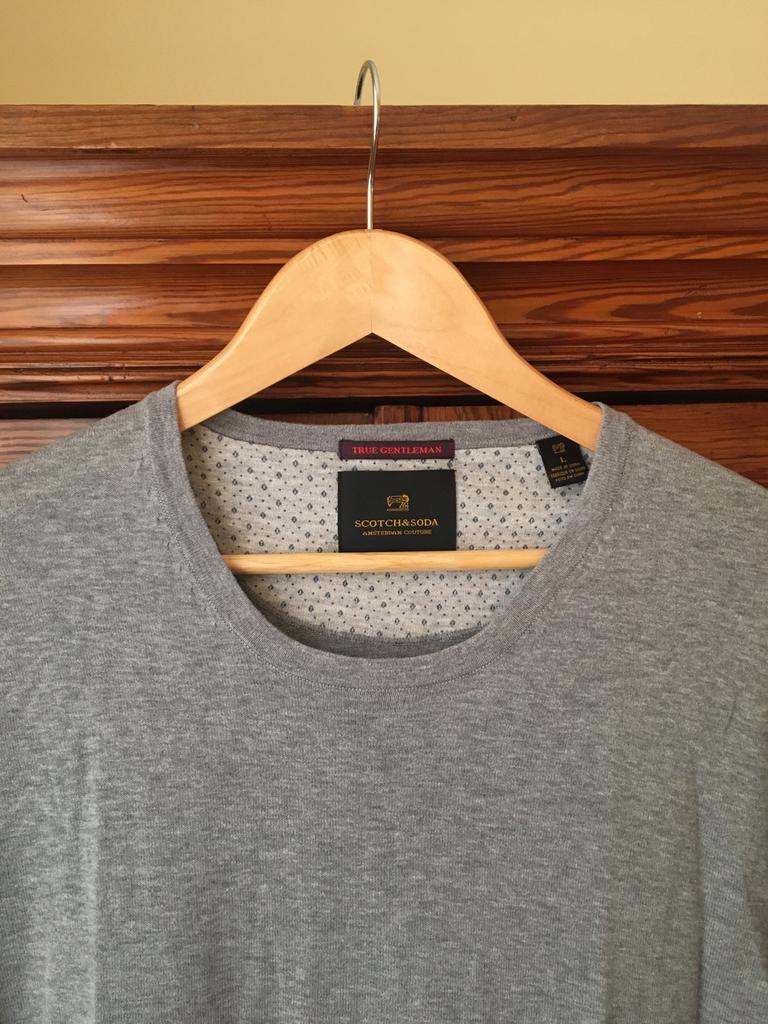 Grijze trui van Scotch and Soda, Kleding | Heren, Maat 52/54 (L), Scotch and Soda, Ophalen of Verzenden, Zo goed als nieuw