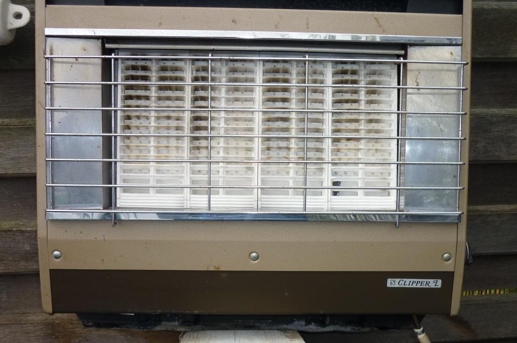 gasradiator voor caravan  of ?, Ophalen