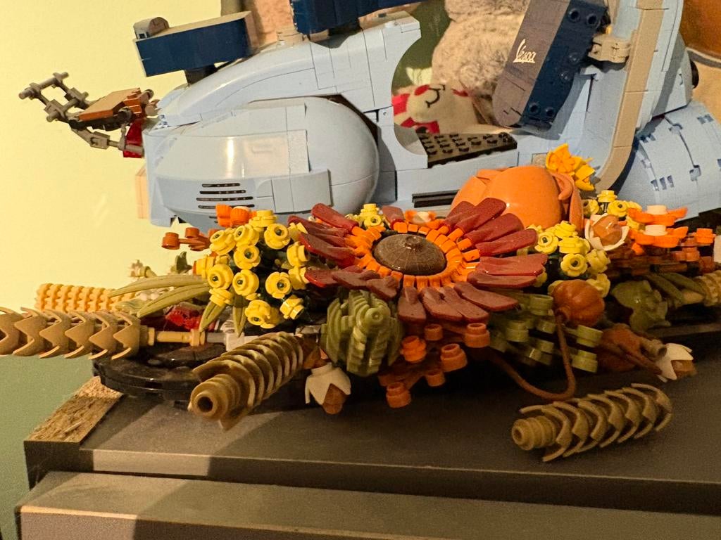 Lego bloem, Huis en Inrichting, Woonaccessoires | Kransen, Ophalen, Zo goed als nieuw