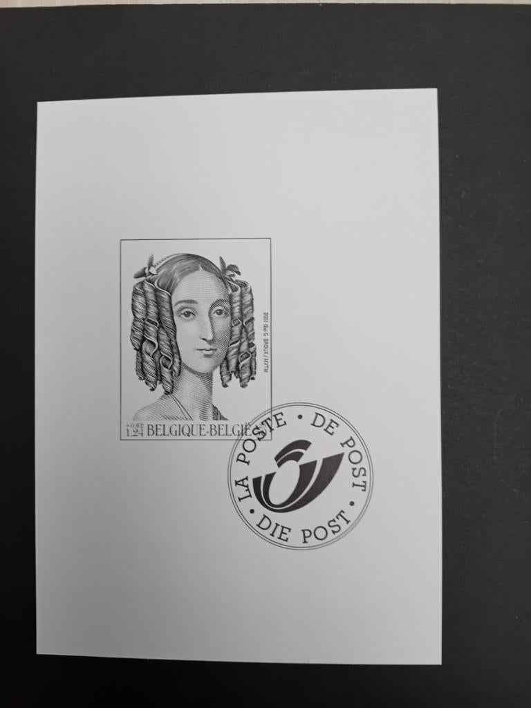 Belgique Drap noir et blanc GCA 6 lot 385B, Enlèvement ou Envoi